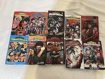 berserk manga: Токийский гуль (2-7, главы 10-144) и моя геройская академия (1-10 — 2