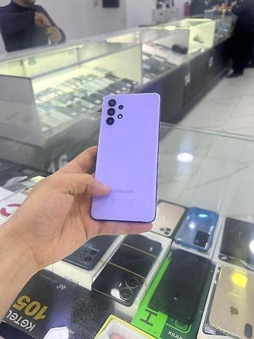 Samsung Galaxy A32, 128 GB, rəng - Qara, Barmaq izi