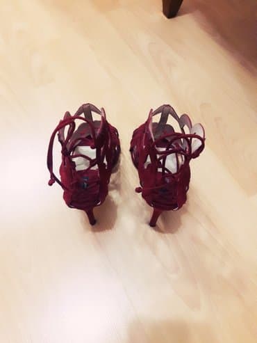 basanoşkalar 2024: Ölçü: 38, rəng - Qırmızı, İşlənmiş — 5