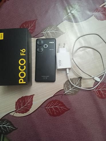 android smart tv box: Poco F6, 512 GB, rəng - Qara — 1