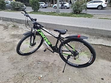 Uşaq velosipedləri: CROSS dağ velosipedi - Çərçivə: yüngül alaşımlı, qara rəngdə yaşıl — 2