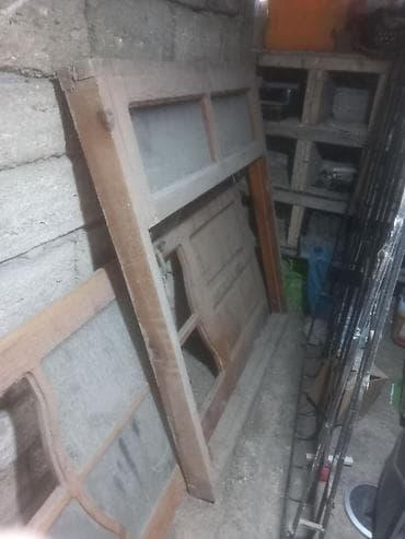 Tavan: Taxta pəncərə və qapı çərçivələri, kime ehtiyacdi gelsin aparsin — 3