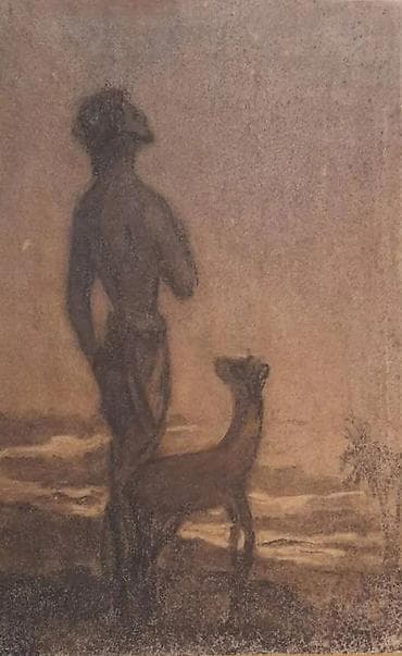 orginal canta: Rasm. Maral Rahmanzadə.qrafika.40x31 sm — 1