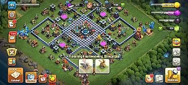 Видеоигры и приставки: Clash of clans hesabi 195 seviyedi 13 fulldu tam ayri gmail qosulub — 7
