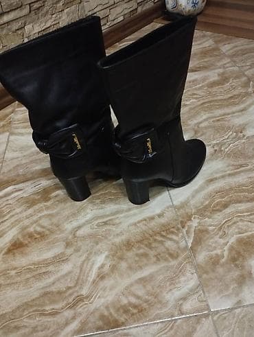 Tuflilər: Ölçü: 36, rəng - Qara, İşlənmiş — 4