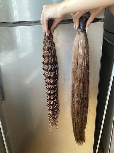 Təbii saç dəstləri – uzatma və qalınlaşdırma üçün - Material: 100%
