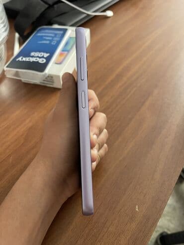 samsung a10 yeni: Samsung Galaxy A05s, 64 GB, rəng - Bənövşəyi, Barmaq izi, Face ID, İki sim kartlı — 6