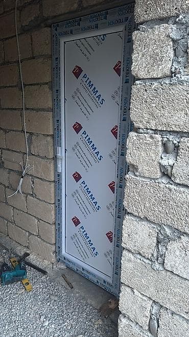 Təmir və tikinti: PVC qapı və pəncərə sistemləri - Material: PVC profillər (TEKPEN — 2