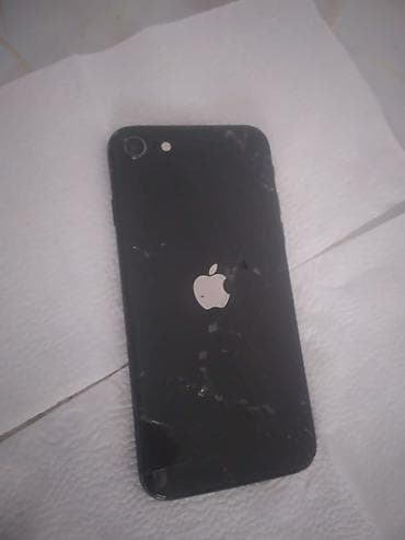 iphone 11 pro islenmis: IPhone SE 2020, 64 GB, Qara, Qırıq — 4