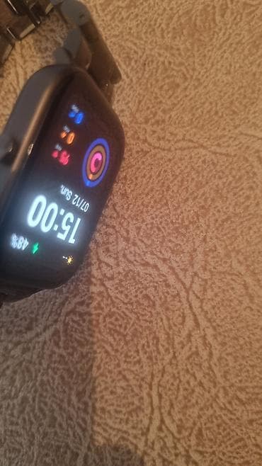 smart wotch: Yeni, Smart saat, Amazfit, Sensor ekran, rəng - Qara — 4