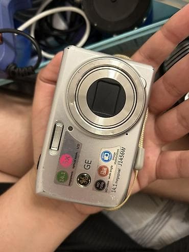 islenmis kabel: GE J1456W rəqəmsal fotoaparat - 14.1 MP həssaslıq - 5x optik zum - — 2
