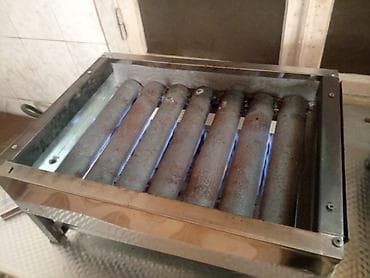 Manqallar, qrillər, barbekyu: Qazla işləyən stolüstü ızgara/mangal - Yanacaq: təbii qaz və ya balon — 6