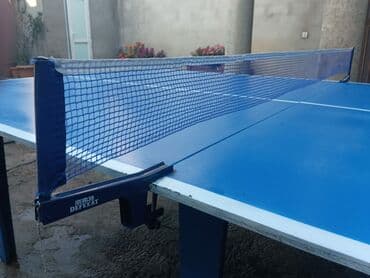 настольный теннис: 2 Tenis masası var . digəfi tam sağlamdır. onun şəkilləri əlimdə deyil — 6