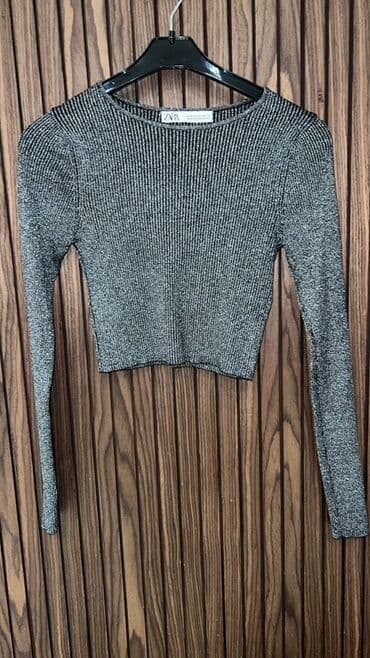 Sviter, Zara, S, rəng - Gümüşü — 2