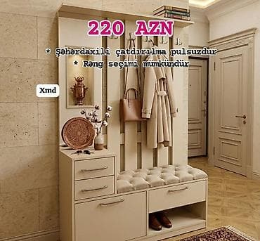 Dəhliz üçün funksional giriş mebeli dəsti - Qiymət: 220 AZN -