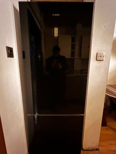 İşlənmiş 2 qapılı Bosch Soyuducu Satılır, rəng - Qara — 1