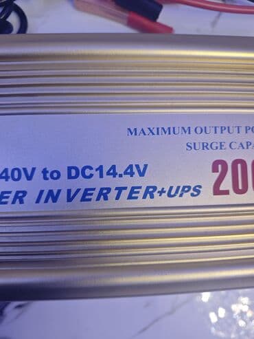 брезент для авто: İNVERTER+UPS+ADAPTER ( 2000W ) Qarşınızda ölkənin ən güclü — 5