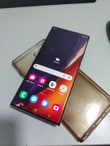 samsung a72: Samsung Galaxy Note 20 Ultra, 128 GB, rəng - Qızılı, Zəmanət — 2