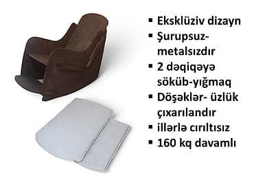 Bağ, çöl mebeli: Yeni, Kreslo-kaçalka, Azərbaycan — 7