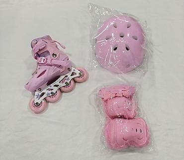 roliki: Uşaq üçün roller konki dəsti Məhsulun tərkibi: - 4 təkərli inline — 2