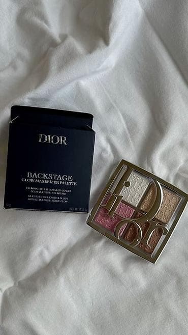 lil solid 2 plus: Dior Backstage Glow Maximizer Palette – 4 rəngli üz parıltısı və yanaq — 1