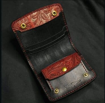 kişilər üçün vizitka qabı: Pulqabı, Təbii dəri — 2