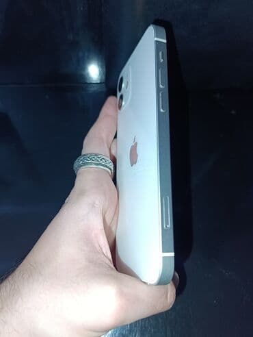 ikinci el printer: IPhone 12, 64 GB, Ağ, Face ID — 2