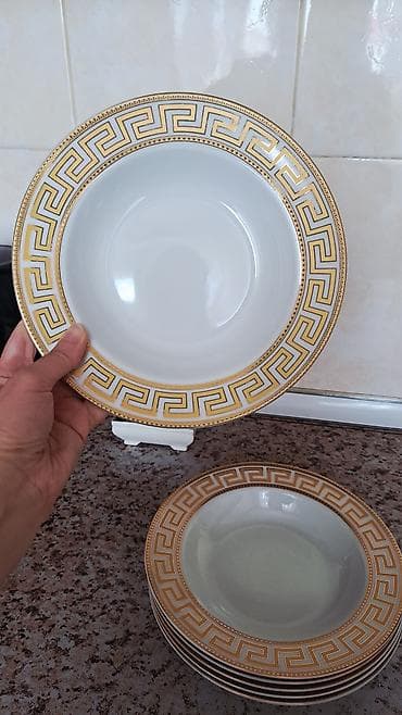 dərin boşqab: Boşqablar, 6 ədədli dəst, Kobalt, Almaniya — 3