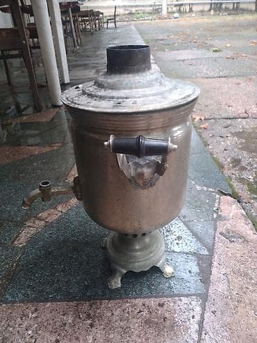 şam qapılar: İşlənmiş Od Samovar, 5 l — 6