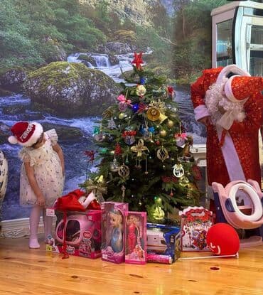 son zəng: Yeni il tədbirləri üçün Saxta Baba və Qar Qız proqramı - Uşaqlar və — 2