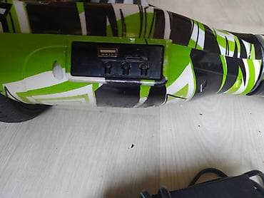 samakat islenmis: Qiroskuter,ela iwlek veziyyetde.Zaryadkasi yaxwi, Bluetooth ile MP-3 — 4