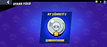 nece zaqar almaq olar: Brawl Stars hesabı – Ay Şöhrəti I səviyyəsi Xüsusiyyətlər: - Starr — 1
