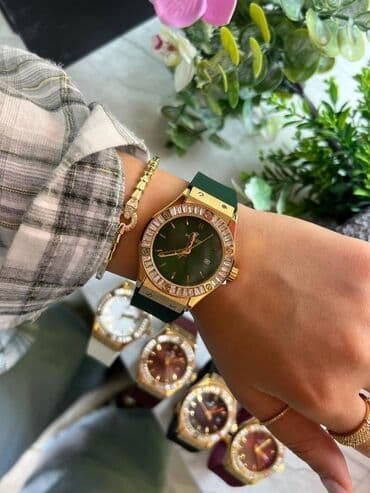 richard mille saat qiymeti: Qol saatı, Hublot, rəng - Qızılı — 3