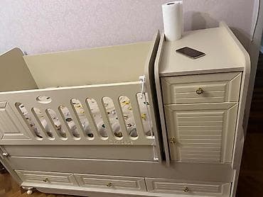 divar skafi: Uşaq beşiyi – “Can bebe” modeli - Qiymət: 100 AZN (tecili satılır) - — 1