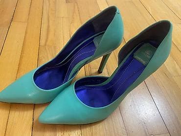 təbii daşlardan sırğalar: BASCONI Orijinal Dəri Ayaqqabı – Firuzəyi/Mint (37 Ölçü) – Mükəmməl — 1