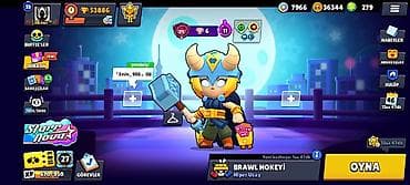 Brawl Stars oyun hesabı - Oyun səviyyəsi: 33 - Kuboklar: 53886+ -
