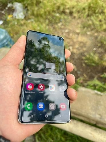 google pixel 10: Samsung Galaxy S10, 128 GB, rəng - Ağ, Barmaq izi — 3