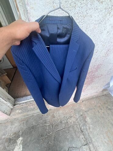 göy rəngli kişi cemperləri: Kostyum, Yay, Avva, rəng - Göy — 4