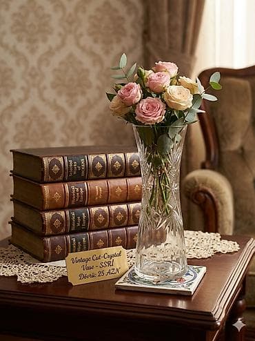 xurustal vaz: Bir vaza, Xrustal — 2