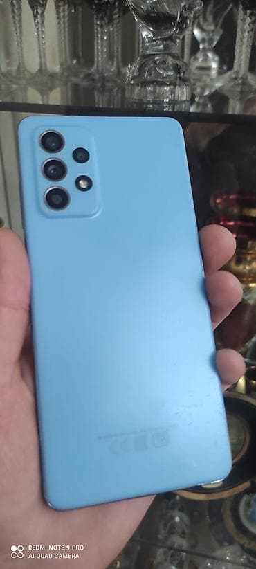 samsung j415 model: Samsung Galaxy A52, 128 GB, rəng - Mavi, Face ID — 2