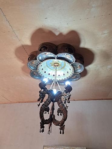 tavan işıqları: Çılçıraq, Metal — 2