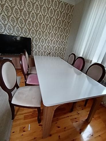 balaca masa: Qonaq masası, Yeni, Açılan, Kvadrat masa — 1