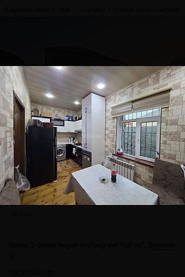 cuce sekilleri: Савалан 3 комнаты, 100 м², Свежий ремонт — 7