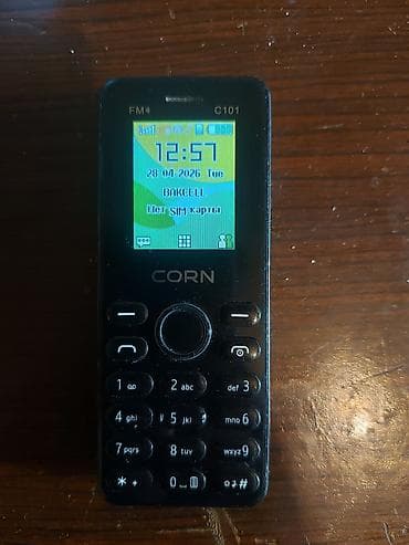CORN C101 düyməli mobil telefon Xüsusiyyətlər: - 1 SIM dəstəyi