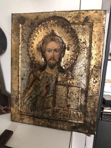 Стариная Икона 1899 г !