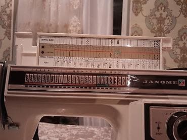 masin maqnitafonu: Tikiş maşını Janome, Yeni,Elektromexaniki, Ödənişli çatdırılma — 5