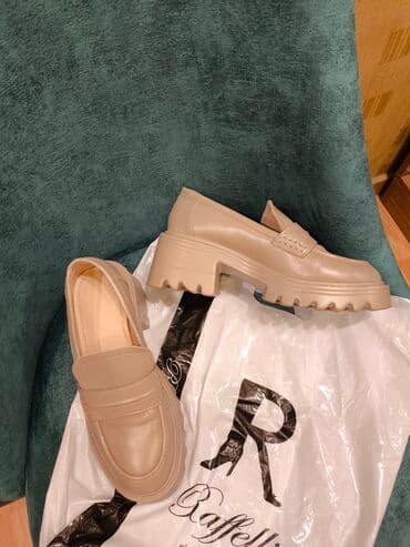 parça mokasinlər: Ölçü: 37, rəng - Bej, İşlənmiş — 3