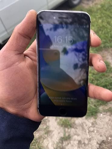 i̇phone 7 128: IPhone 7, 32 GB, Gümüşü, Qırıq — 1