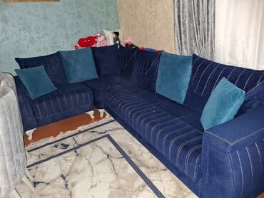 kreditle perdeler: Künc divan, İşlənmiş, Açılan, Bazalı, Parça, Çatdırılma yoxdur — 2