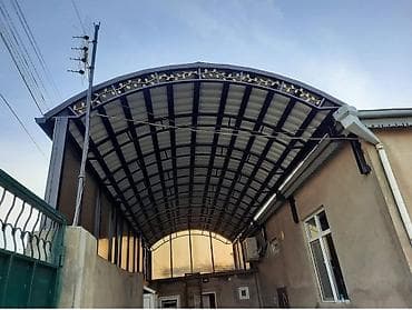 agdag direk suvaq: Metal konstruksiyalı taxta naxışlı dekorativ sütunlu naves — 1